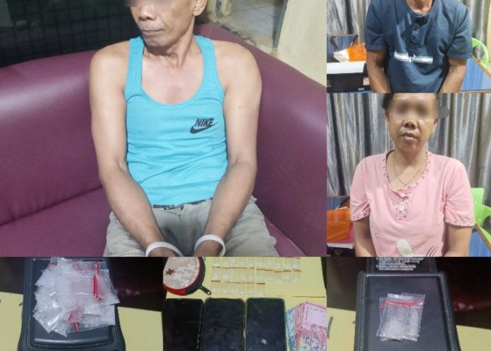 Sat Narkoba Polres Bungo Bekuk Tiga Bandar Narkoba