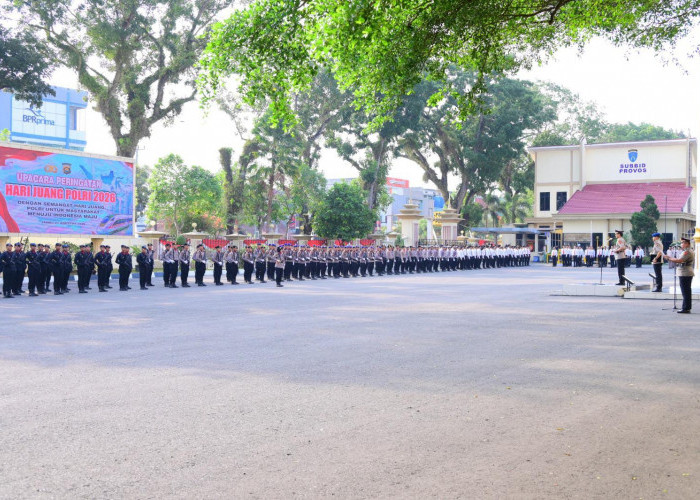 Polda Jambi Gelar Upacara Hari Juang Polri, Kapolda: Jadikan Sejarah sebagai Pedoman Pengabdian