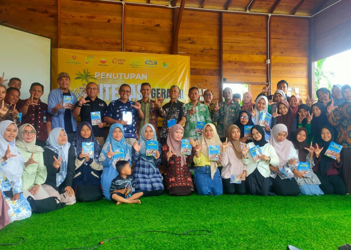 Pada Penutupan Festival Literasi Geragai, SKK Migas PetroChina Luncurkan Buku Jelajah TanjabTim