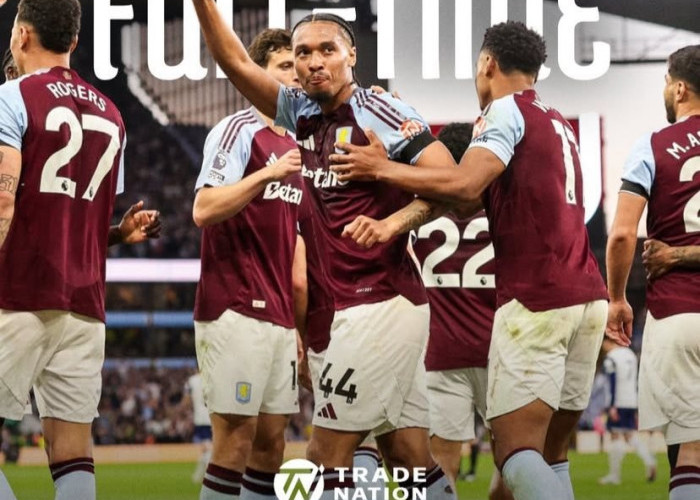 Sikat Tottenham 2-0, Aston Villa Jaga Asa ke Liga Champions