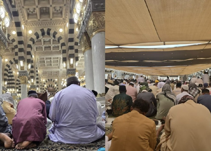 Haru, Jemaah Haji Jambi Bisa Merasakan Langsung Salat Jumat di Masjid Nabawi