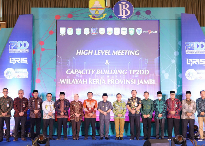 Pemprov Jambi dan Kantor Perwakilan Bank Indonesia Provinsi Jambi Gelar HLM dan Capacity Building TP2DD
