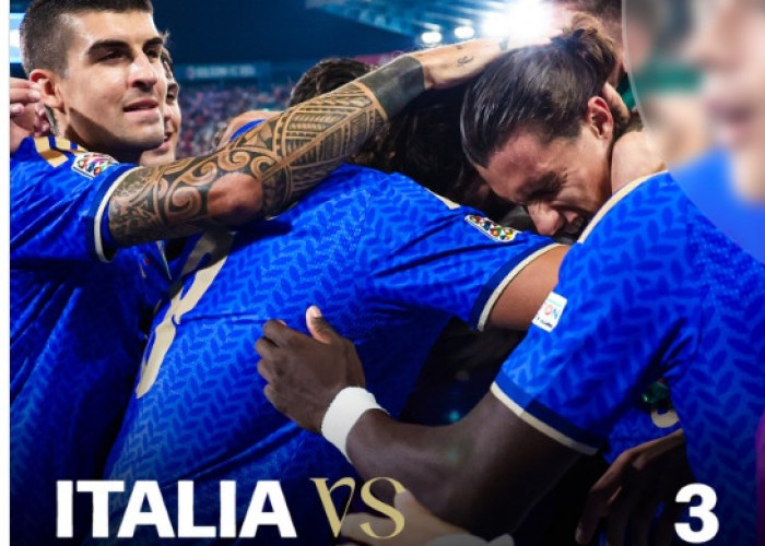 Bungkam Turki 3-1, Italia Meringkak ke Posisi Kedua Klasemen UEFA Nations League