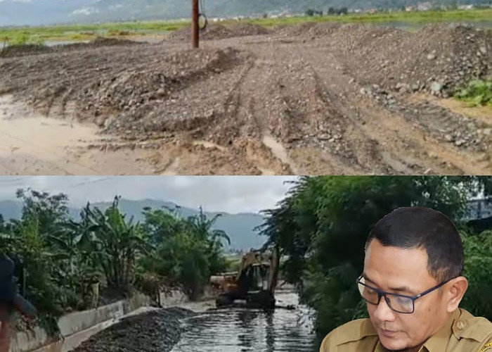 Pimpinan DPRD Sungai Penuh Pertanyakan Material Normalisasi Dibawa di Tanah Pribadi