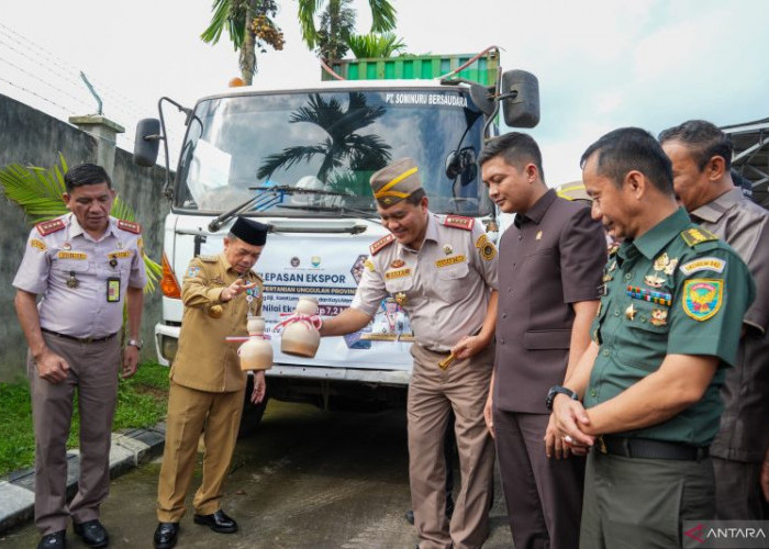 Barantin Fasilitasi Ekspor 531 Ton Komoditas Pertanian Asal Jambi