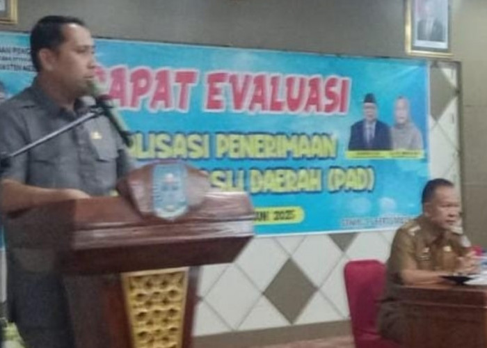 Bupati H M Syukur Buka Monev Penerimaan PAD dan PBB-P2