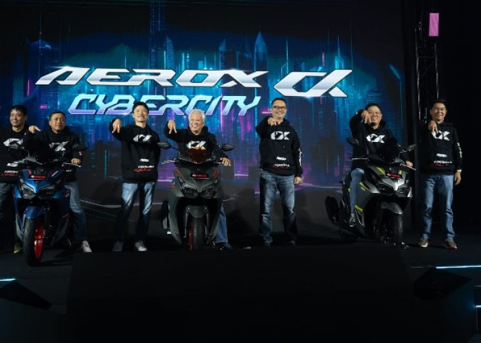 Luncurkan Generasi Ketiga, AEROX ALPHA Siap Dobrak Market Sport Scooter Indonesia   