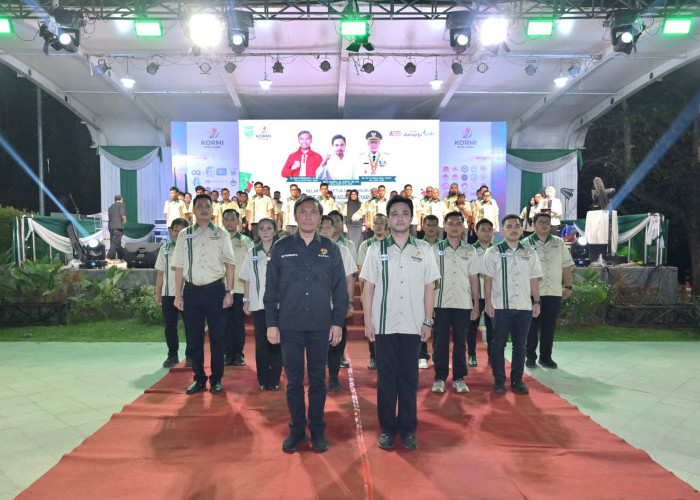 Pelantikan Meriah, Diza Pimpin KORMI Kota Jambi : 