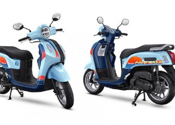 Yamaha Fazzio Special Edition Sunset Blue Resmi Meluncur, Usung Tema Retro Summer yang Stylish