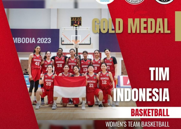 SEA Games 2023, Basket Putri Indonesia Perdana Dapatkan Medali Emas