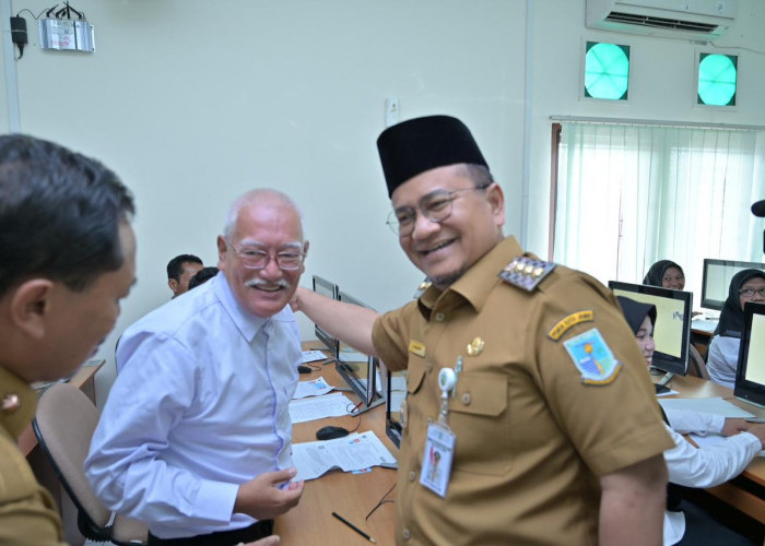 Tinjau Seleksi PPPK, Wali Kota Maulana Apresiasi UPT BKN Jambi : 