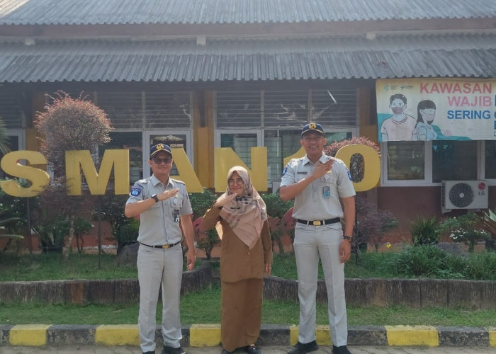 Jasa Raharja Ajak Guru SMAN 10 Kota Jambi Menjadi Agent Pengajar Peduli Keselamatan Lalu Lintas