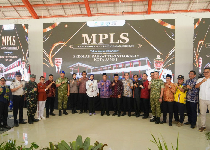 Kasrem 042/Gapu Hadiri Pembukaan MPLS Sekolah Rakyat Terintegrasi 2 Kota Jambi