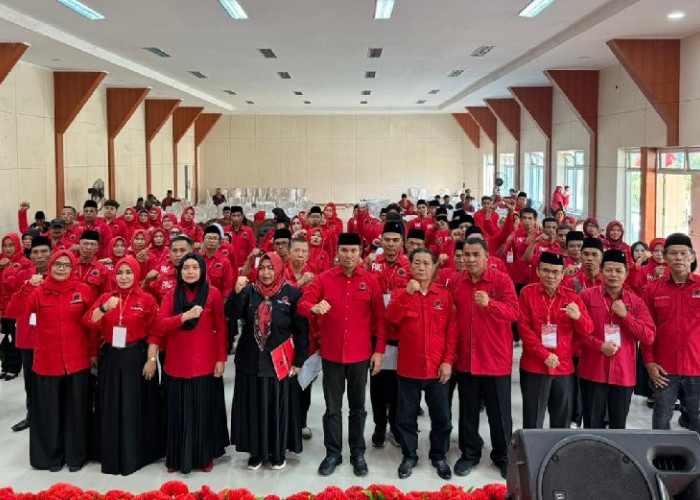 Musancab Rampung dan Lantik 144 PAC di Provinsi Jambi, Edi Purwanto: Rapatkan Barisan, Menangkan Pemilu 2029