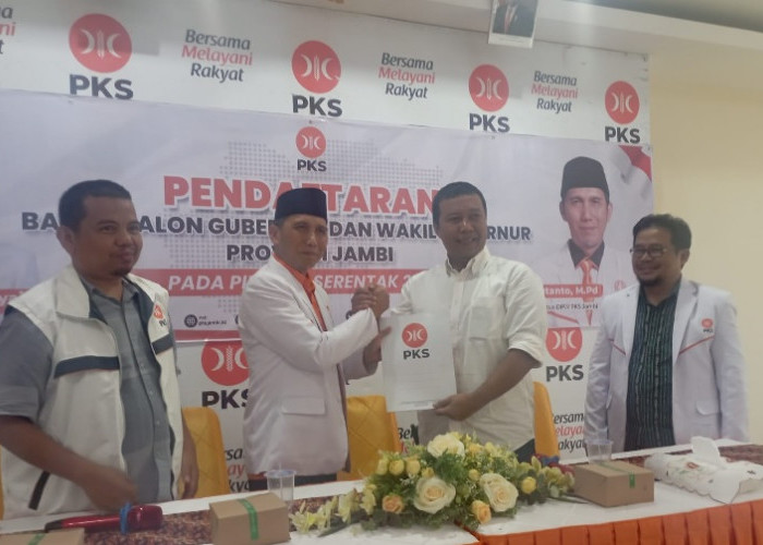 Kembalikan Formulir, Romi Ajak PKS Berkoalisi Bangun Provinsi Jambi