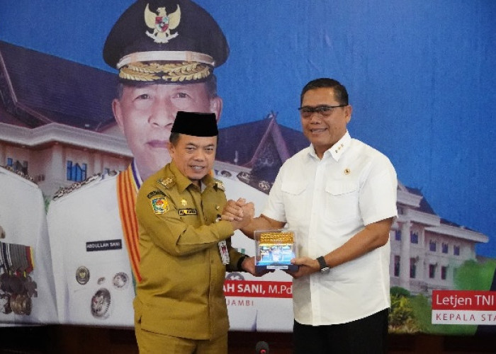 Kepala Staf Kepresidenan RI Pastikan Kesiapan Jambi Hadapi Karhutla dan Tata Kelola Energi 