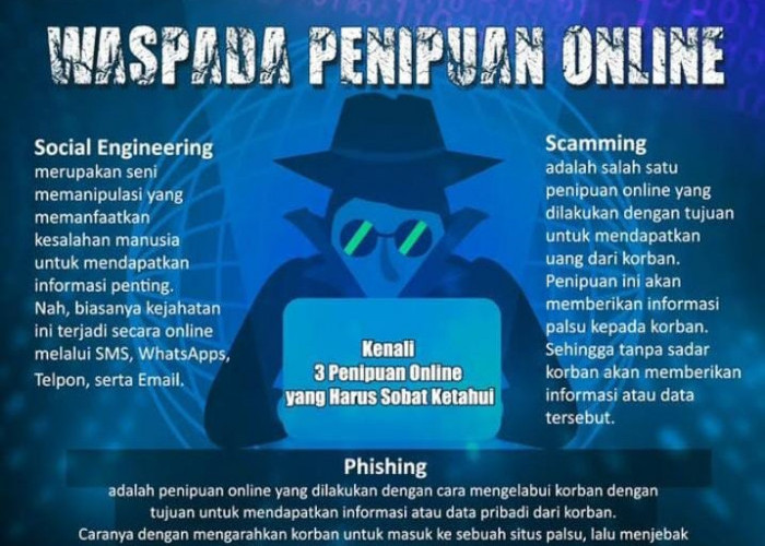 Waspada! Kenali Tiga Jenis Kejahatan Online yang Sering Terjadi