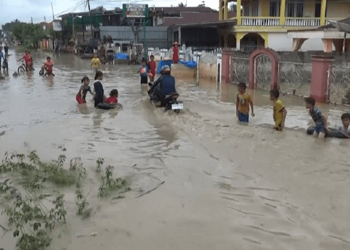 Hujan Lebat 4 Wilayah di Kerinci Diminta Waspada Banjir
