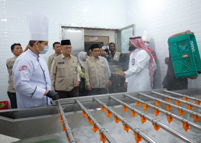 Kemenhaj Pastikan Standar Dapur Haji di Makkah Berkualitas dan Bercita Rasa Nusantara