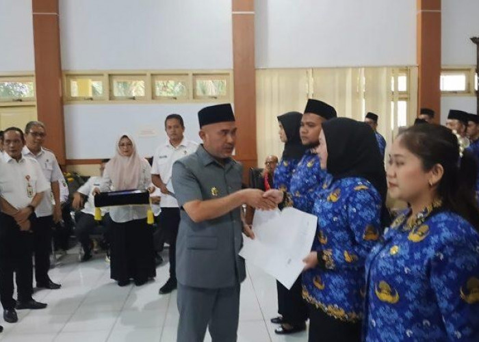 Lantik 132 PNS, Dedy Putra Tekankan Integritas dan Inovasi Aparatur