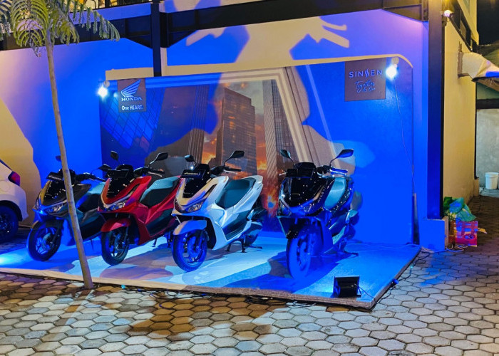 Keseruan dan Antusiasme Masyarakat Jambi di Exhibition New Honda PCX160 Jambi