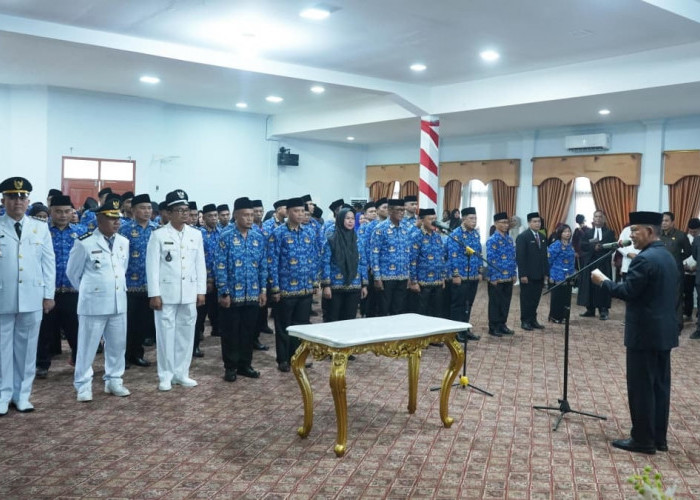  Wabup Merangin Lantik 17 Kepala Puskesmas, 42 Pejabat dan Dewas PDAM Tirta Merangin, Ini Nama-Namanya
