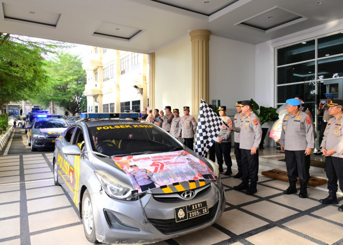 Dalam Rangka HUT Bhayangkara ke 79, Polda Jambi Distribusikan 4.500 Paket Sembako