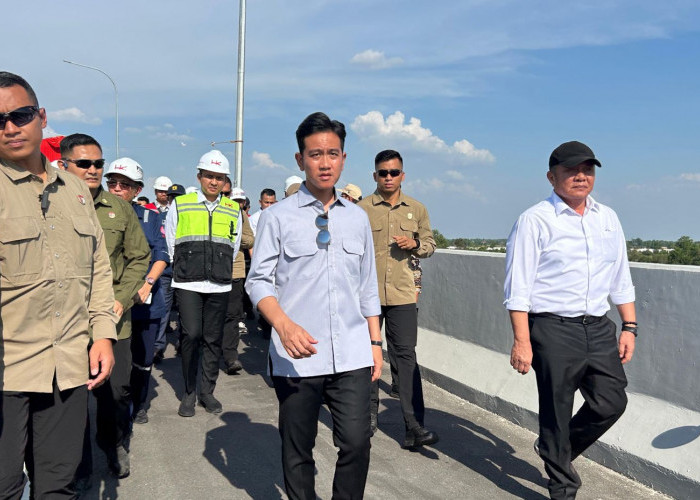 Wapres Gibran Cek Progres Jalan Tol Palembang-Betung, Dorong Penyelesaian JTTS Tahap II