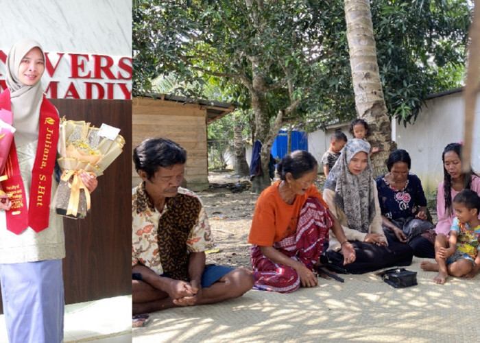 Juliana Sarjana Perempuan Pertama dari Suku Anak Dalam Jambi, Orang Tua Terus Dihina Sempat Ingin Berhenti 