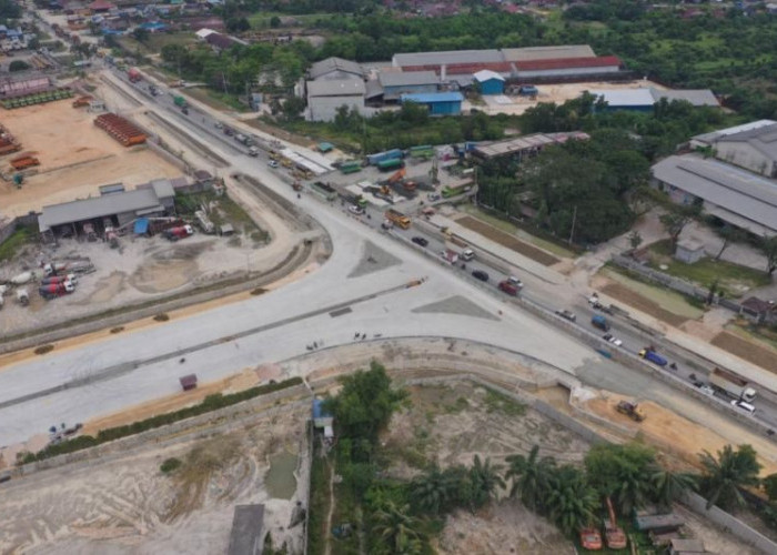 HK Alihkan Jalan Lintas di Siak untuk Proyek Tol Lingkar Pekanbaru