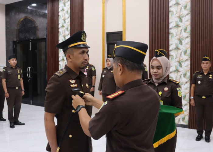 Kasi Pidum Kejari Muaro Jambi Resmi Dilantik 