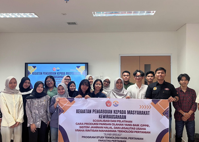 Tim Pengabdian UNJA Dampingi Usaha Roti Kampus untuk Mewujudkan Produk Aman, Halal, dan Berdaya Saing