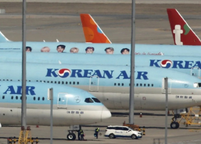 Baru Terbang 50 Menit Pesawat Korean Air Terjun ke Bawah karena Turbulensi