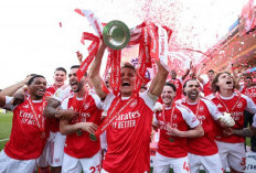 Raih 85 Poin, Arsenal Juara Liga Inggris, Manchester City Peringkat Kedua