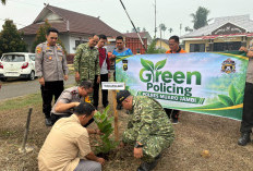 Green Policing, Polres Muaro Jambi Tanam 20 Pohon, Wujudkan Kepedulian terhadap Lingkungan