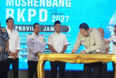 Tingkatkan Sinergi Pembangunan, Bupati M. Syukur Hadiri Musrenbang RKPD Provinsi Jambi 2027