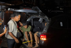 Delapan Orang SAD Terduga Penyerang Polres Merangin Tiba di Polda Jambi