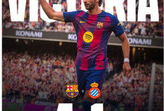 Bantai Espanyol 4-1, Barcelona Kokoh di Puncak Klasemen