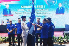 Pimpin Demokrat Jambi, Fauzi Ansori Terpilih Aklamasi