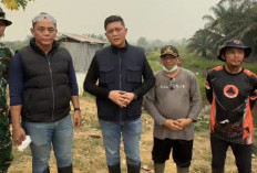 Ketua Hafiz Fattah Tinjau Langsung Karhutla Muaro Jambi : Pencegahan 2027 Harus Lebih Kuat