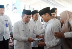 Menag Puji Jambi Provinsi Peduli Anak Yatim, Santuni 6.700 Anak Yatim &Difabel Pada Gelaran 10 Muharram 1448 H