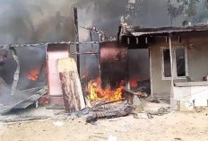 Kebakaran Hebat di Jaluko, Tiga Unit Rumah Ludes Dilalap Api