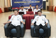 Tiga Pegawai Kanwil Kemenkum Jambi Ikuti Ujian Penyesuaian Ijazah dan Ujian Dinas 2026