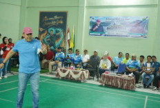 Bupati M. Syukur Resmi Buka Kejuaraan Bulutangkis Bupati Merangin Cup 2026 yang Diikuti 500 Atlet