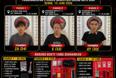 Berantas Narkoba, Polres Muaro Jambi Bekuk Tiga Tersangka Sabu dalam Semalam