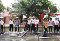 Kalapas Sarolangun dan Instansi Mitra Gelar Panen Raya Sayur Kankung dan Ikan Patin