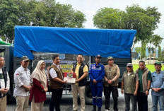 Bupati-Wabup Merangin Kawal Serahkan Langsung Bantuan Kemanusiaan Untuk Korban Bencana Sumbar