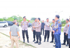 Kapolda Jambi Tinjau Lokasi Pembangunan Gerai Samsat Polres Muaro Jambi di Kawasan CRC