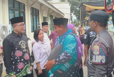 Bupati H M Syukur Serahkan CJH Merangin ke PPIH Provinsi Jambi