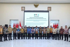 Di Hadapan Gubernur Sulut YSK, Wabup Minut Kevin Lotulung Teken Komitmen dengan KPK dan ATR/BPN